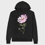 Cosmos Flower 01, Hanorac Oversize Barbati (Unisex)