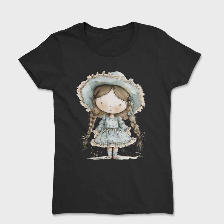 Cottage Girl Dreams Blossom, Tricou Femei
