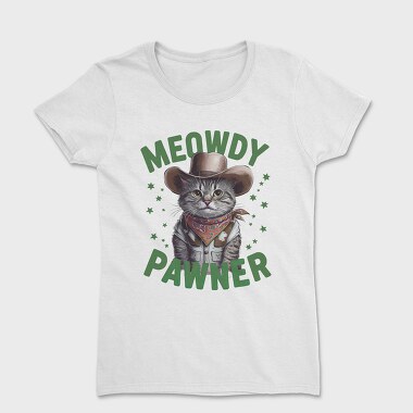 Cowboy Cat Pawner, Tricou Femei