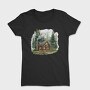 Cozy Forest Mist Home, Tricou Femei