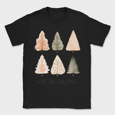 Cozy Hygge Trees, Tricou Barbati (Unisex)