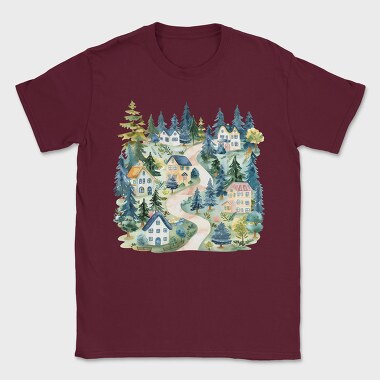 Cozy Nature Path, Tricou Barbati (Unisex)
