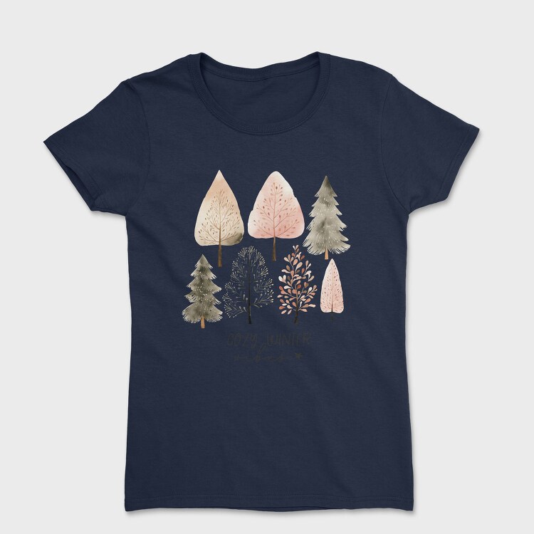 Cozy Winter Nestle, Tricou Femei