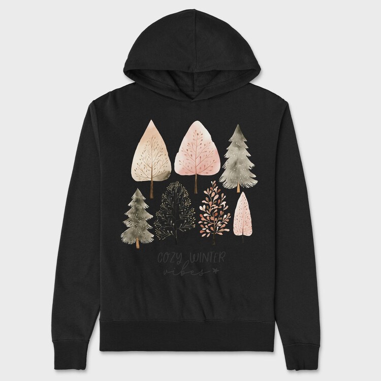 Cozy Winter Nestle, Hanorac Oversize Barbati (Unisex)