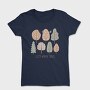 Cozy Winter Trees, Tricou Femei