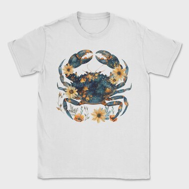 Crab Floral Nightmare, Tricou Barbati (Unisex)