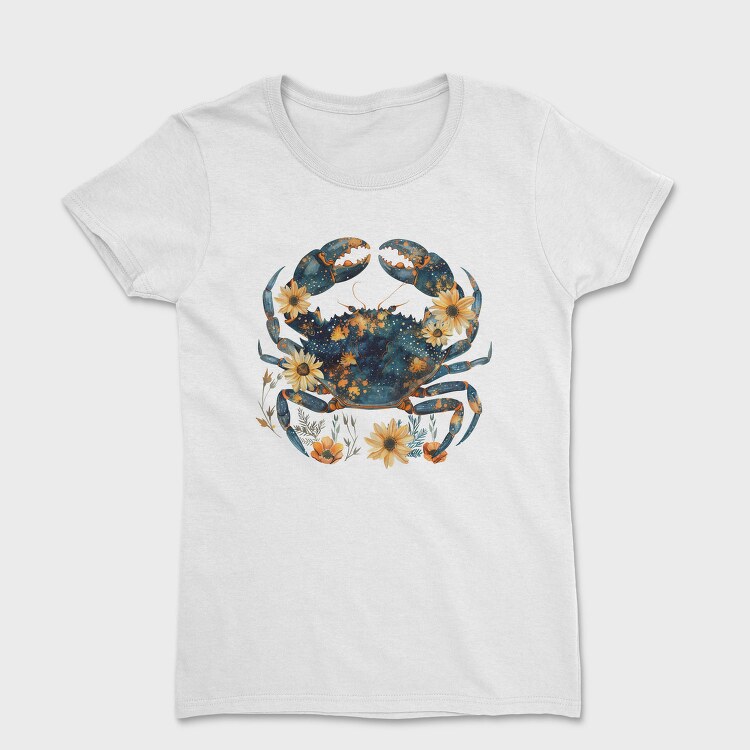 Crab Floral Nightmare, Tricou Femei