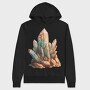 Crystal Cluster Mound, Hanorac Oversize Barbati (Unisex)