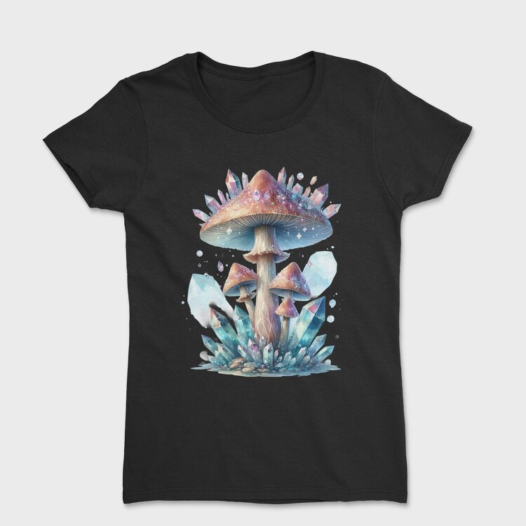 Crystal Mushroom Glow, Tricou Femei