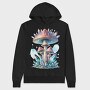Crystal Mushroom Glow, Hanorac Oversize Barbati (Unisex)