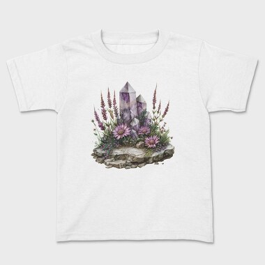 Crystals And Flowers, Tricou Copii