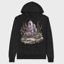 Crystals And Flowers, Hanorac Oversize Barbati (Unisex)