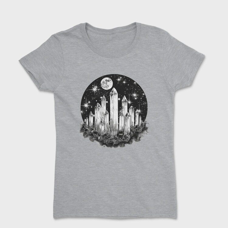 Crystals Moon Stars, Tricou Femei