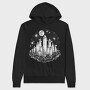 Crystals Moon Stars, Hanorac Oversize Barbati (Unisex)