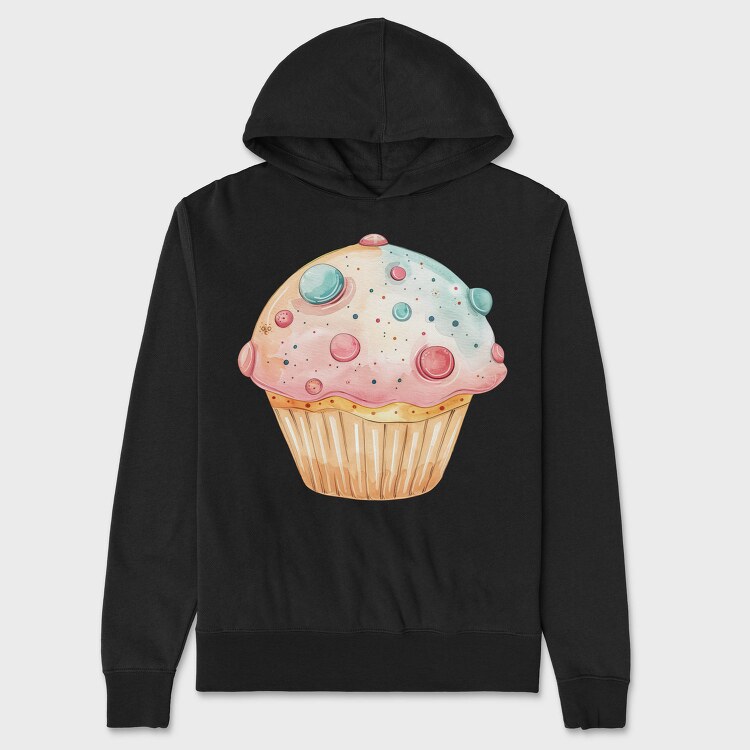 Cupcake Sprinkles, Hanorac Oversize Barbati (Unisex)