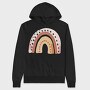 Cute Boho Rainbow, Hanorac Oversize Barbati (Unisex)