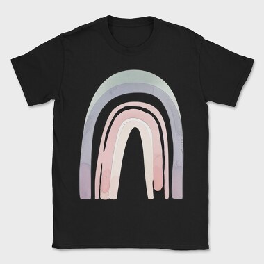 Cute Clipart Rainbow, Tricou Barbati (Unisex)