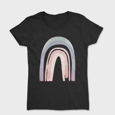 Cute Clipart Rainbow, Tricou Femei