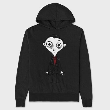 Cute Dracula Sublimation, Hanorac Oversize Barbati (Unisex)