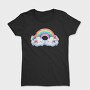 Cute Rainbow Clouds, Tricou Femei