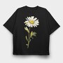 Daisy Flower 01, Tricou Oversize Barbati (Unisex)