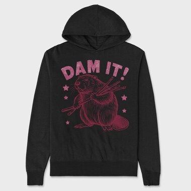 Dams It It, Hanorac Oversize Barbati (Unisex)