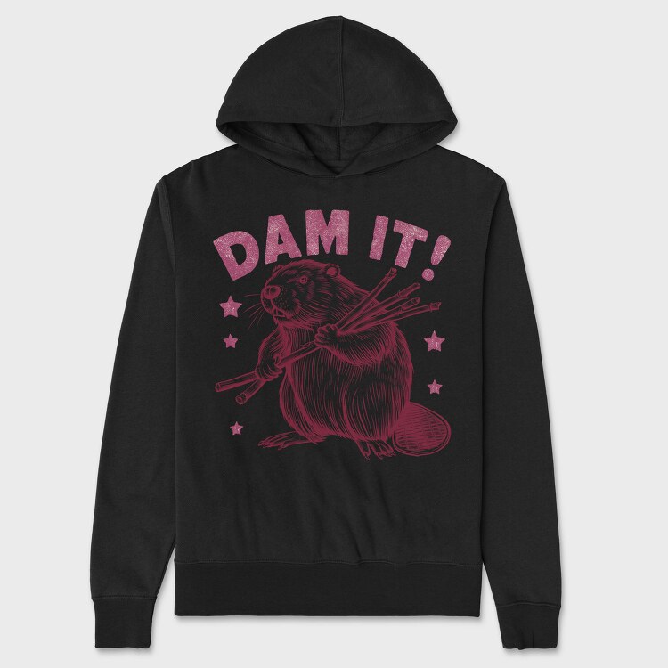 Dams It It, Hanorac Oversize Barbati (Unisex)