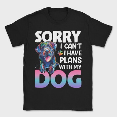 Colorful Dog Paw, Tricou Barbati (Unisex)