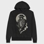 Cowboy Smoke Gun, Hanorac Oversize Barbati (Unisex)