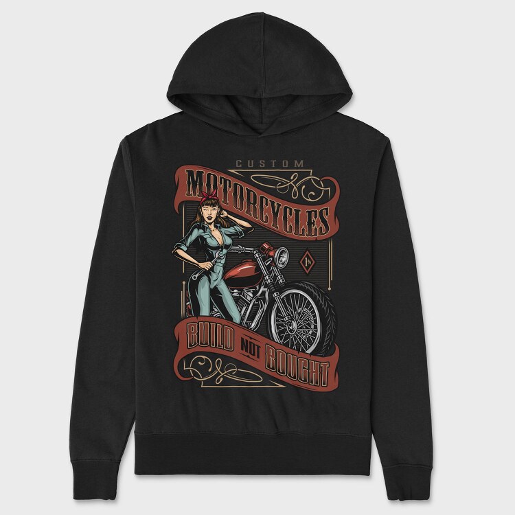 Custom Build Not Bought, Hanorac Oversize Barbati (Unisex)