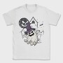 Halloween Ghostly Witch, Tricou Barbati (Unisex)