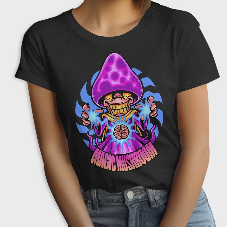 Magic Mushroom Brain Blast, Tricou Femei