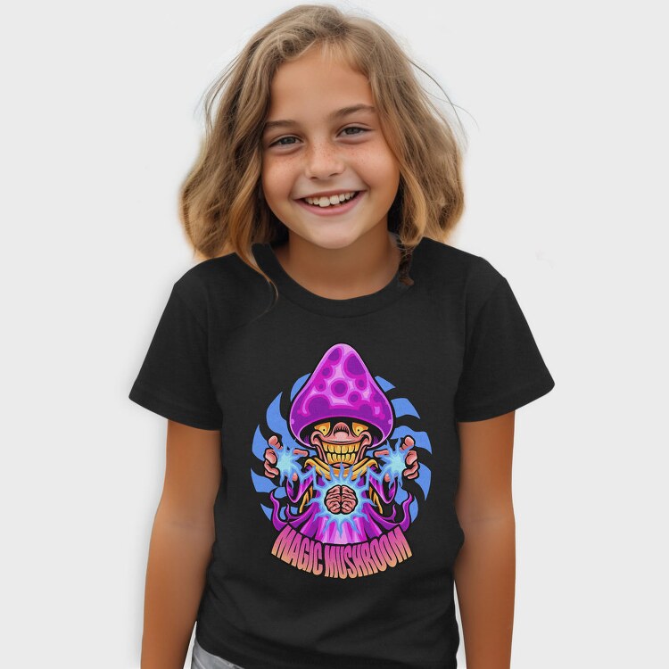 Magic Mushroom Brain Blast, Tricou Copii