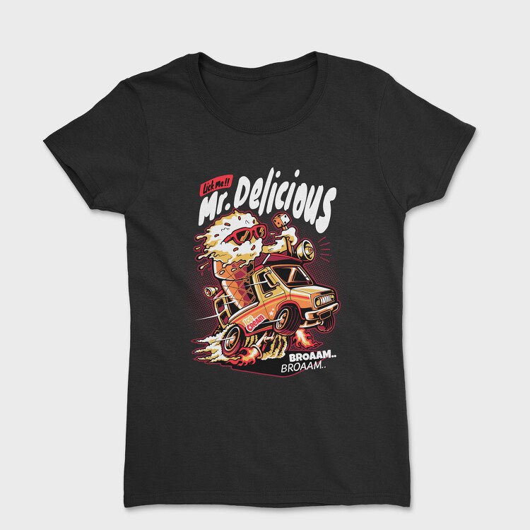 Ice Cream Truck Bro, Tricou Femei