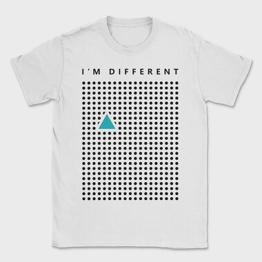 Im Different Triangle, Tricou Barbati (Unisex)