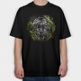 Tiger Hiding, Tricou Oversize Barbati (Unisex)