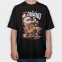 Ice Cream Truck Bro, Tricou Oversize Barbati (Unisex)