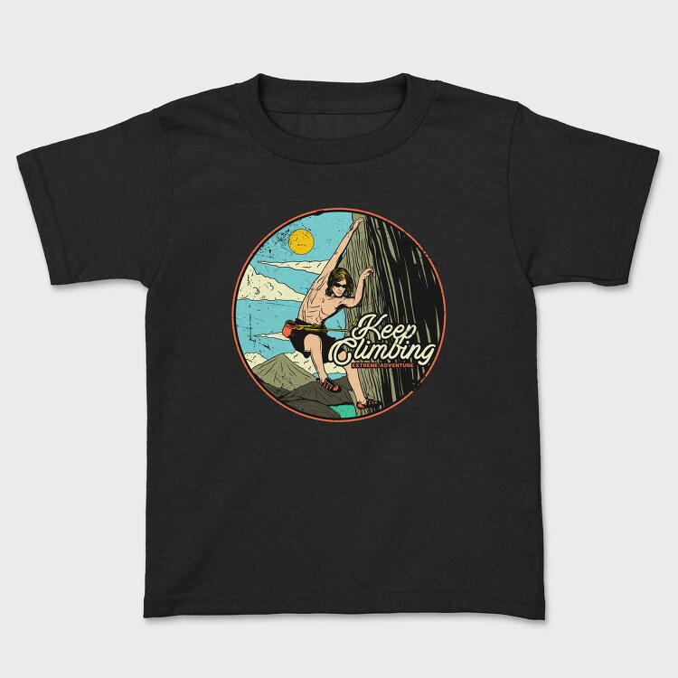 Keep Climbing Adventure, Tricou Copii