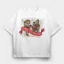 Kings And Queens, Tricou Oversize Barbati (Unisex)
