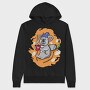 Koala Coffee Break, Hanorac Oversize Barbati (Unisex)