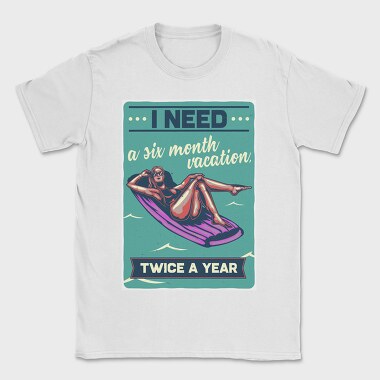 Six Month Vacation, Tricou Barbati (Unisex)