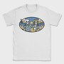 Skeletons Beach Party, Tricou Barbati (Unisex)