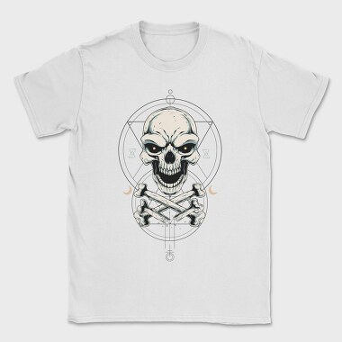 Skull Moon Ritual, Tricou Barbati (Unisex)