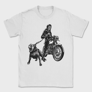 Skull Rider Unleashed, Tricou Barbati (Unisex)