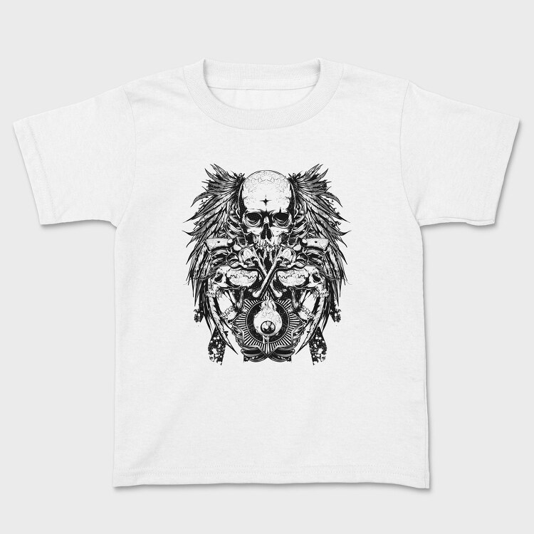 Skull Wings Guns, Tricou Copii