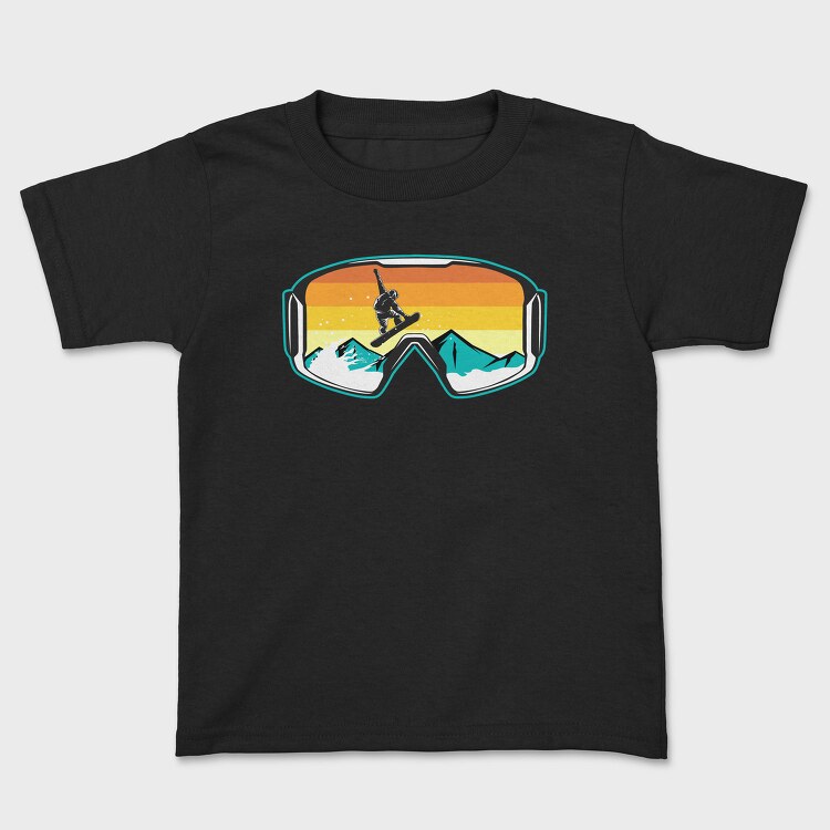 Snowboard Goggles, Tricou Copii