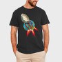 Football Planet Blast, Tricou Barbati (Unisex)