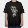 Space Cookie Astronaut, Tricou Oversize Barbati (Unisex)