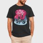 Merry Motorbike Santa, Tricou Barbati (Unisex)