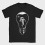 Space Bulb Idea, Tricou Barbati (Unisex)
